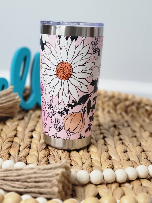 Tumbler - spring floral