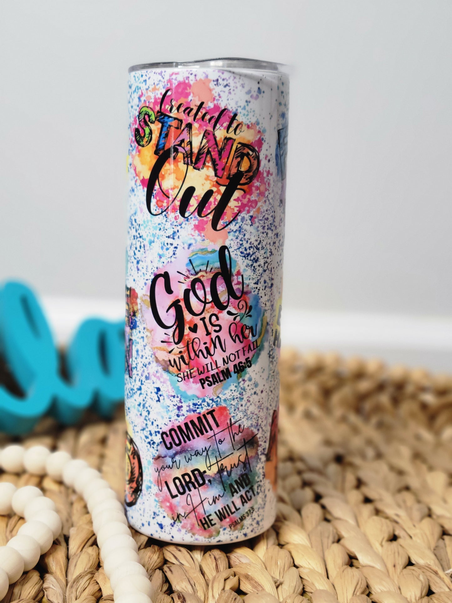 Tumbler - 20 oz bible verses