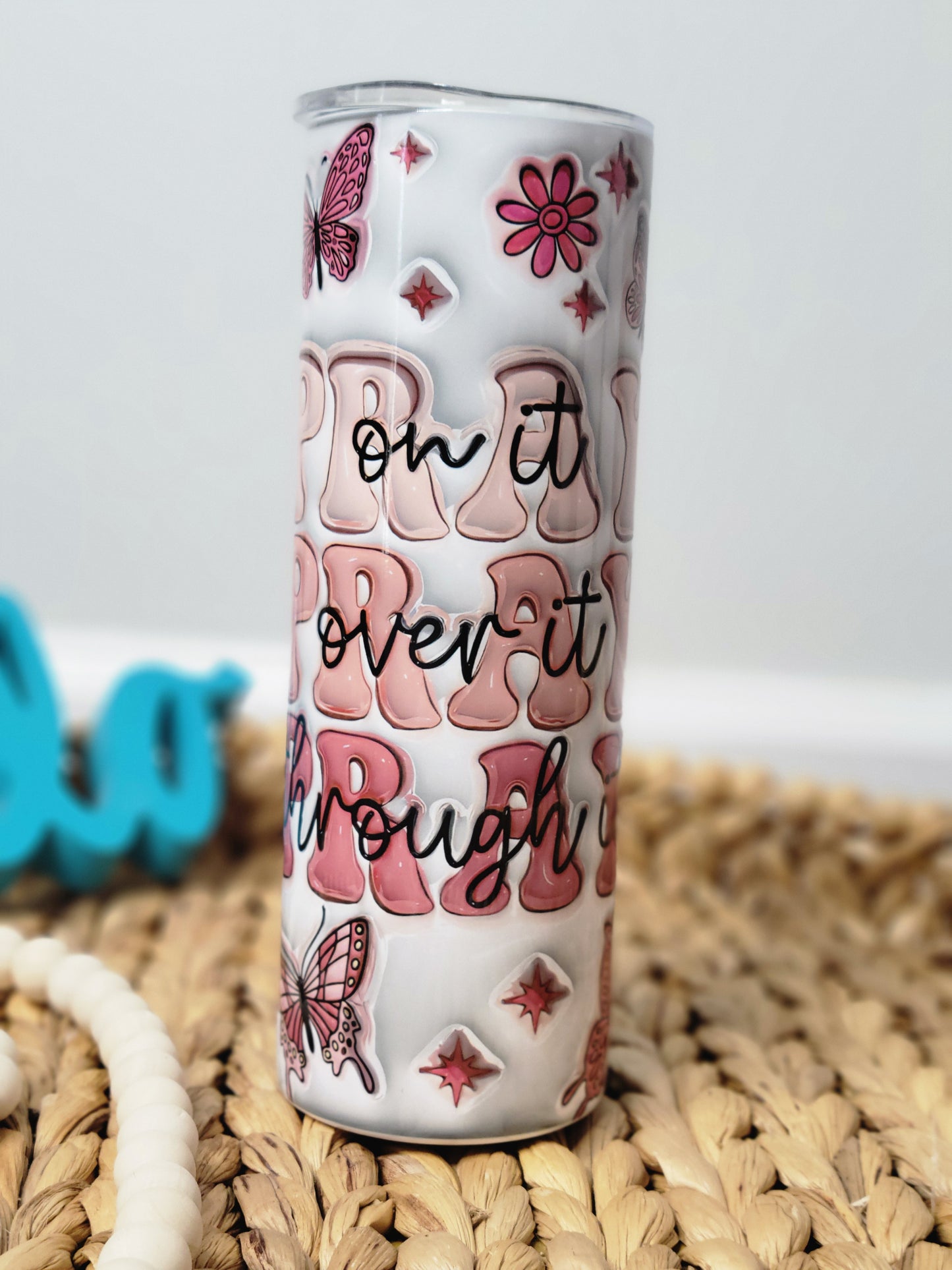 Tumbler - 20 oz PRAY roses