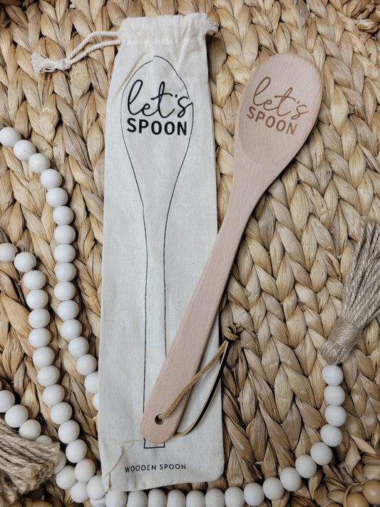 Kitchen spoon - let's spoon