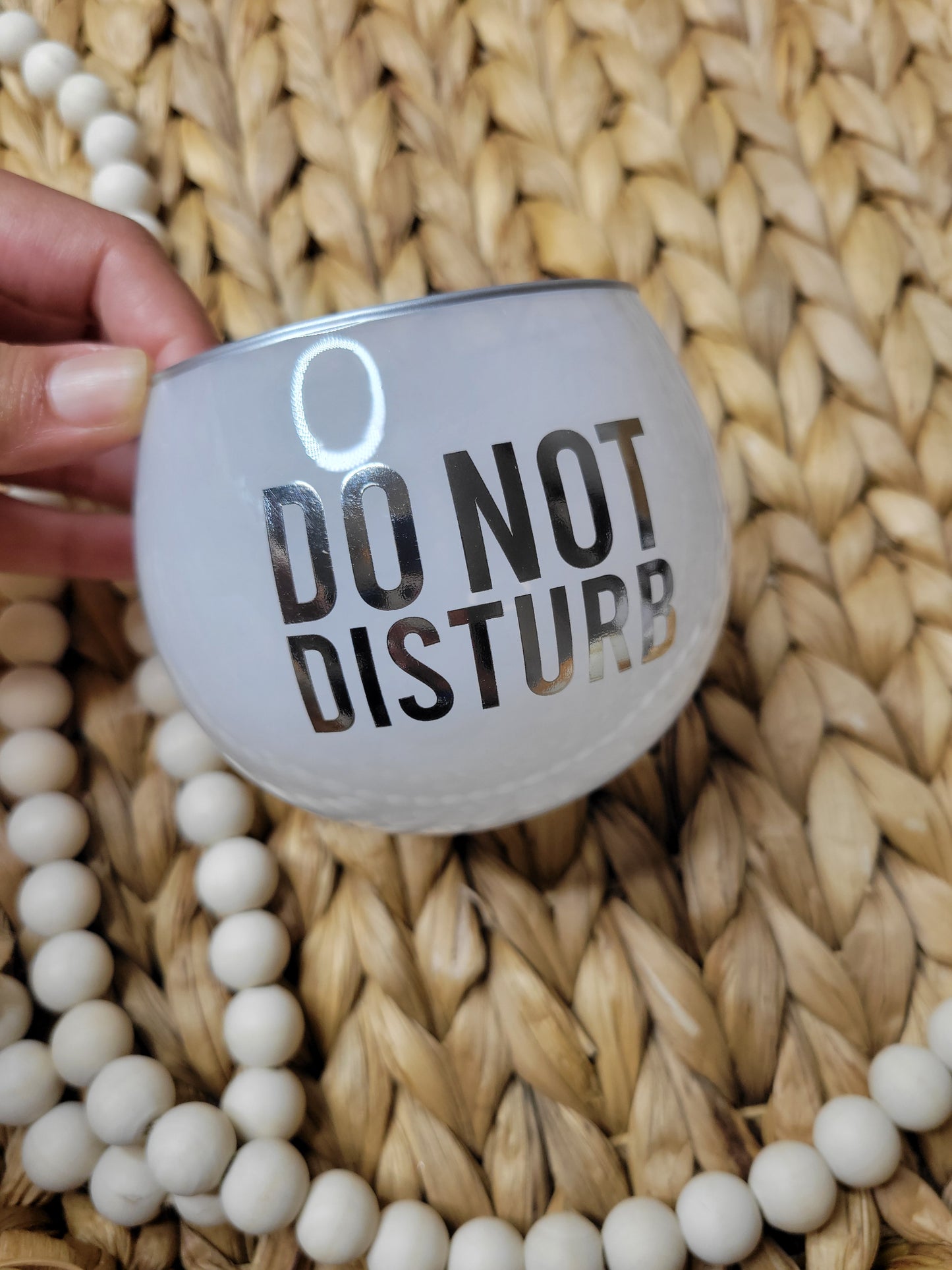 Cocktail glass - do not disturb