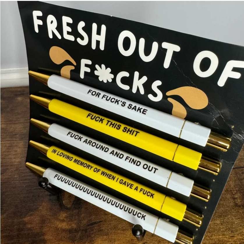 Pen - Fresh Out Of F*cks Set