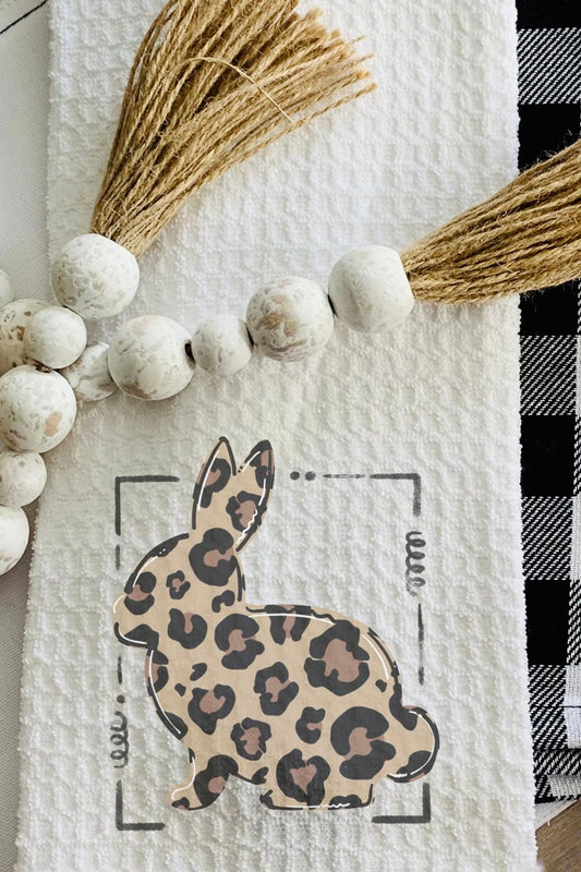 Kitchen Towel - Leopard Bunny